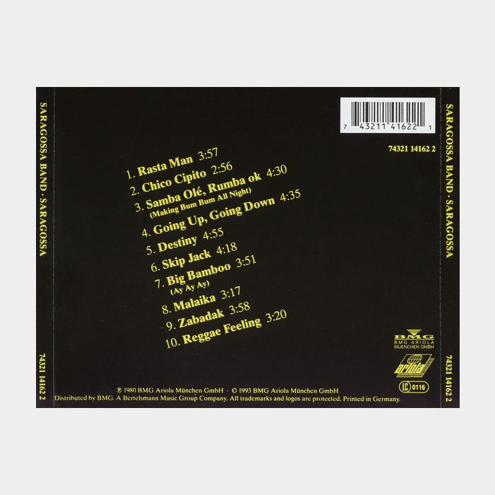 CD Saragossa Band - Saragossa