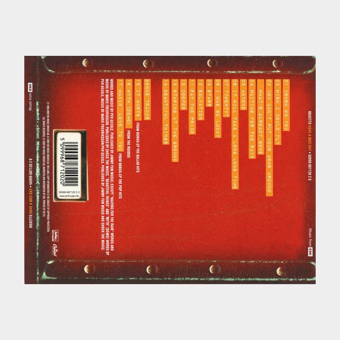 CD Roxette - Have A Nice Day