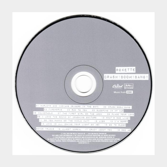 CD Roxette - Crash! Boom! Bang!