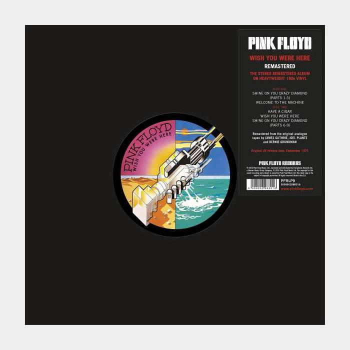 Pink Floyd - Wish You Were Here (Poster) (sealed, 180g)