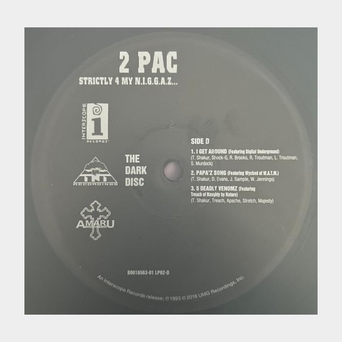 2pac - Strictly For My N.I.G.G.A.Z 2LP (sealed, 180g)