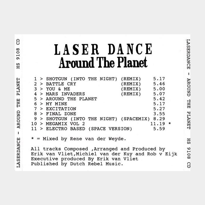 CD Laser Dance - Around The Planet