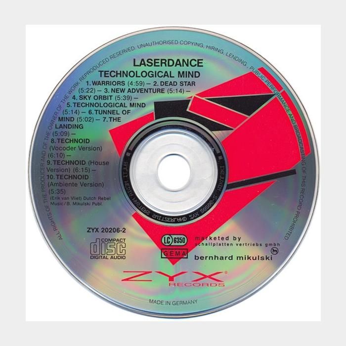 CD Laser Dance - Technological Mind