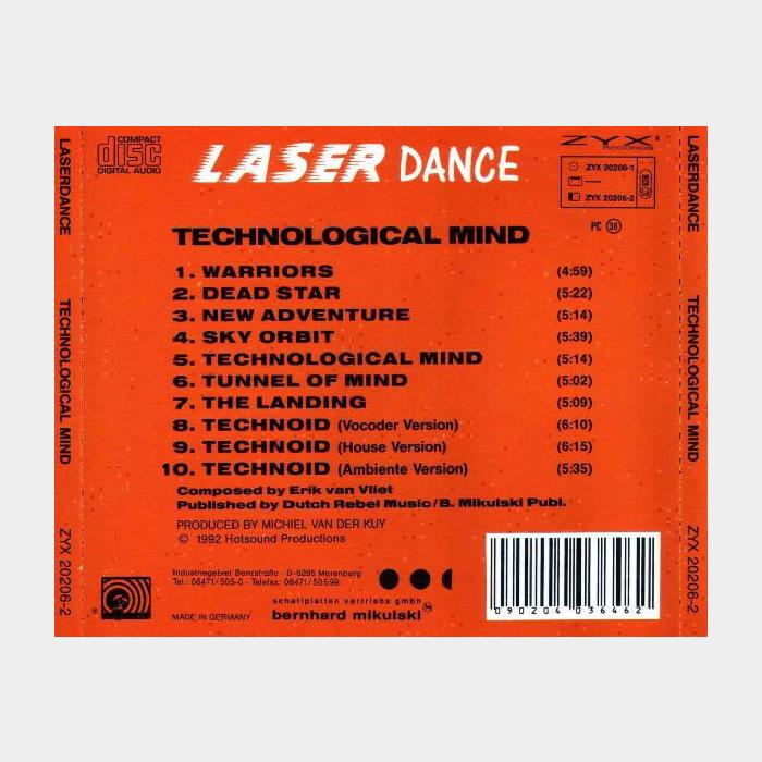 CD Laser Dance - Technological Mind