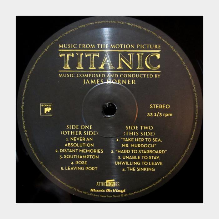 OST - Titanic 2LP (sealed, 180g, AP)