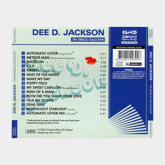CD Dee D.Jackson - The Singles Collection