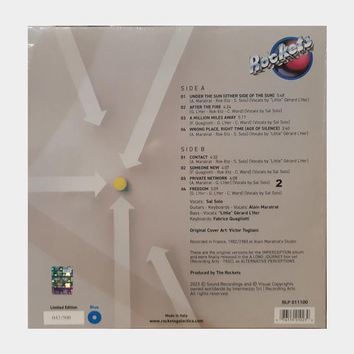 Rockets - Imperception (sealed, 180g, Blue LP)