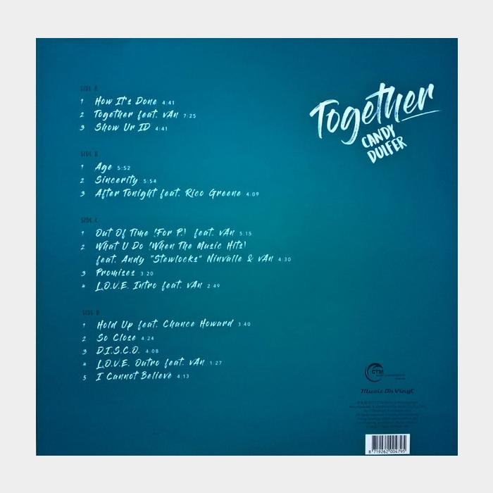 Candy Dulfer - Together 2LP (sealed, 180g, Pink LP)