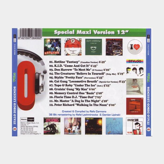 CD VA - Italo Disco Legends Vol.2
