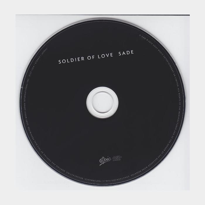 CD Sade - Soldier Of Love