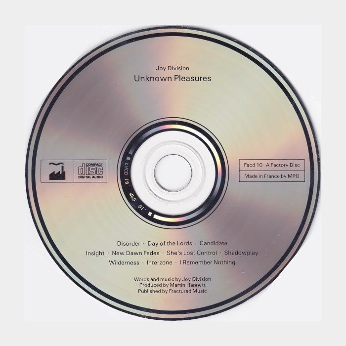 CD Joy Division - Unknown Pleasures