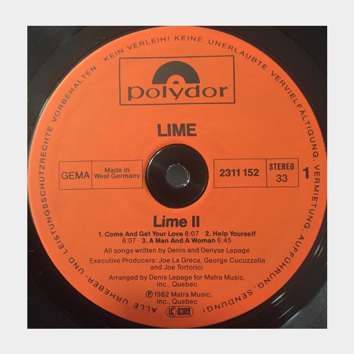 Lime - II (ex-/--, без конверта)