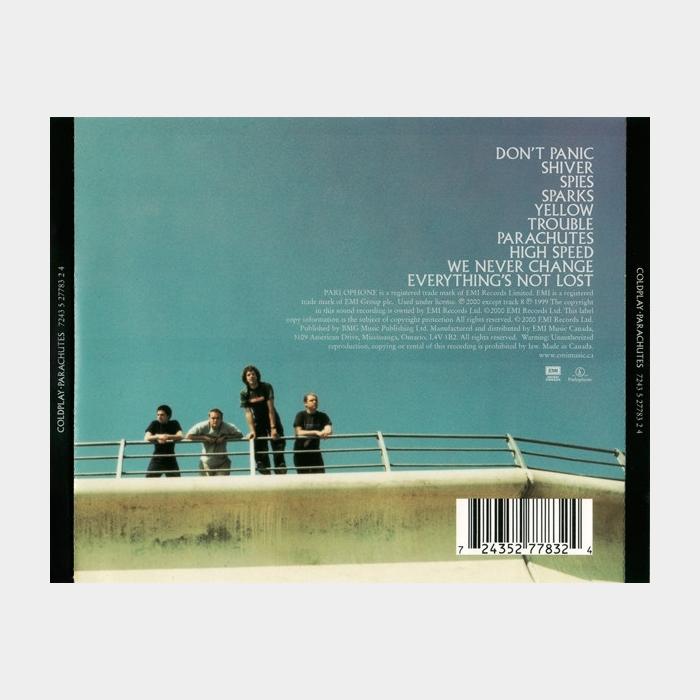 CD Coldplay - Parachutes