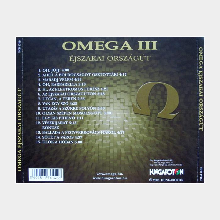 CD Omega - Ejszakai Orszagut