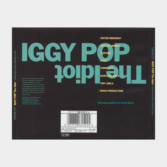 CD Iggy Pop - The Idiot