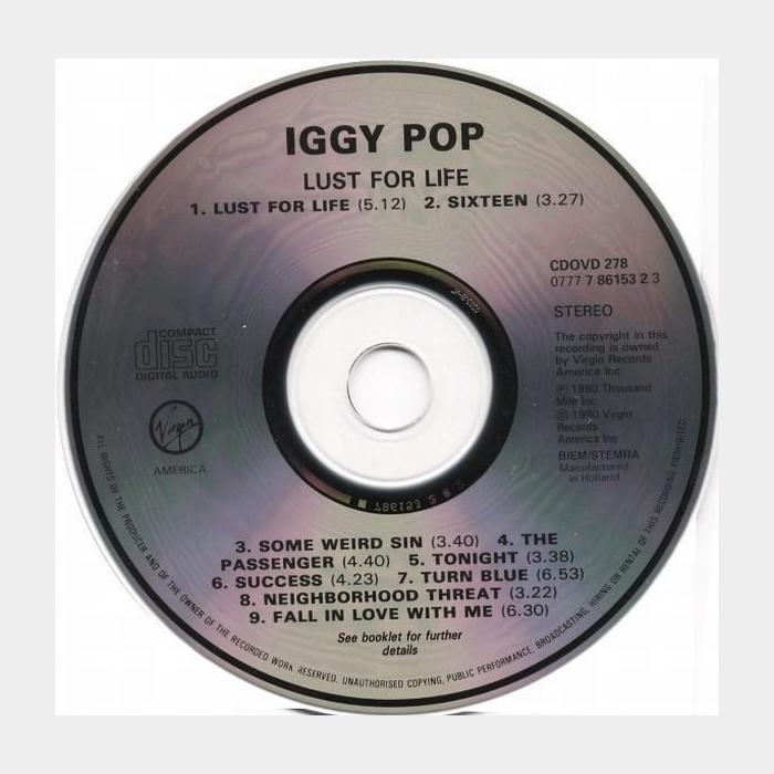 CD Iggy Pop - Lust For Life