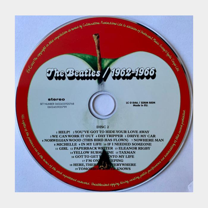 CD Beatles - 1962-1966 (2023 Edition) 2CD