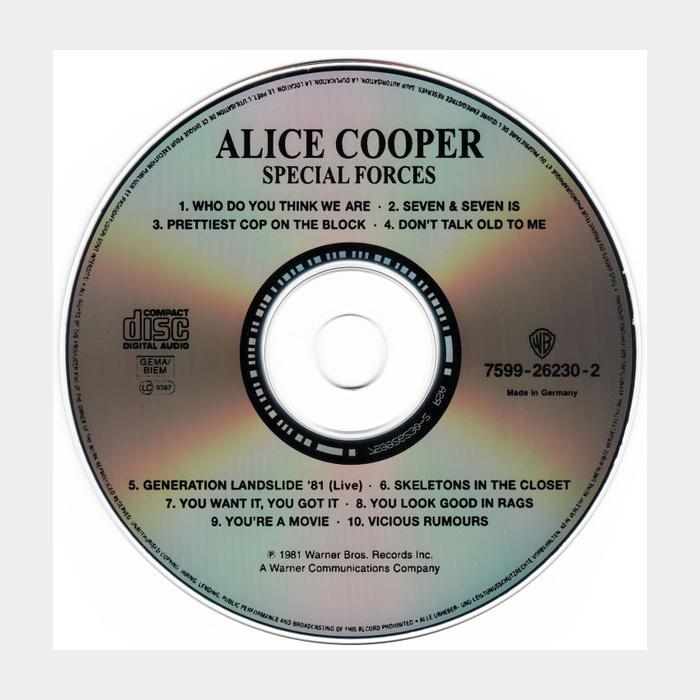 CD Alice Cooper - Special Forces