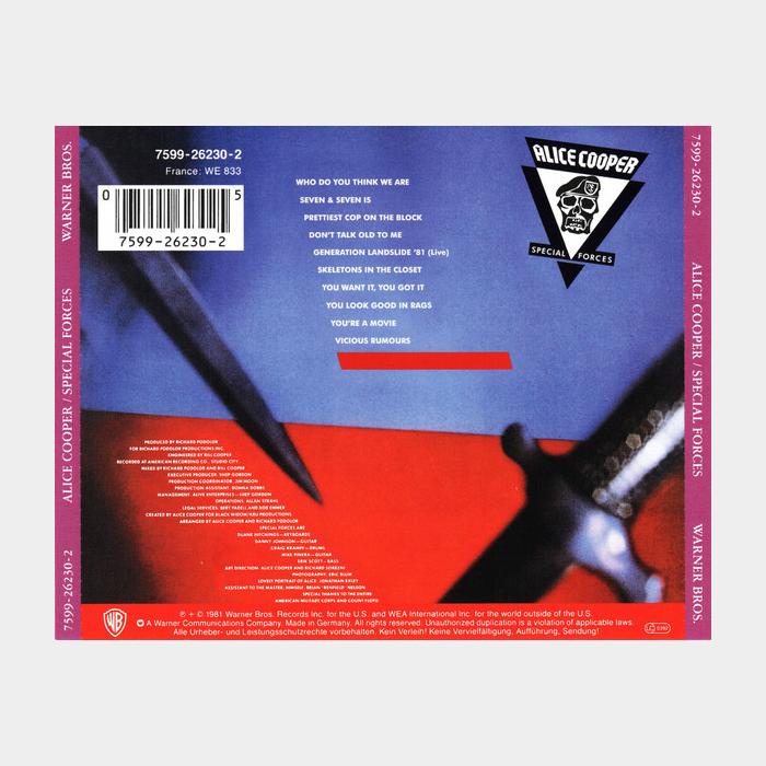 CD Alice Cooper - Special Forces