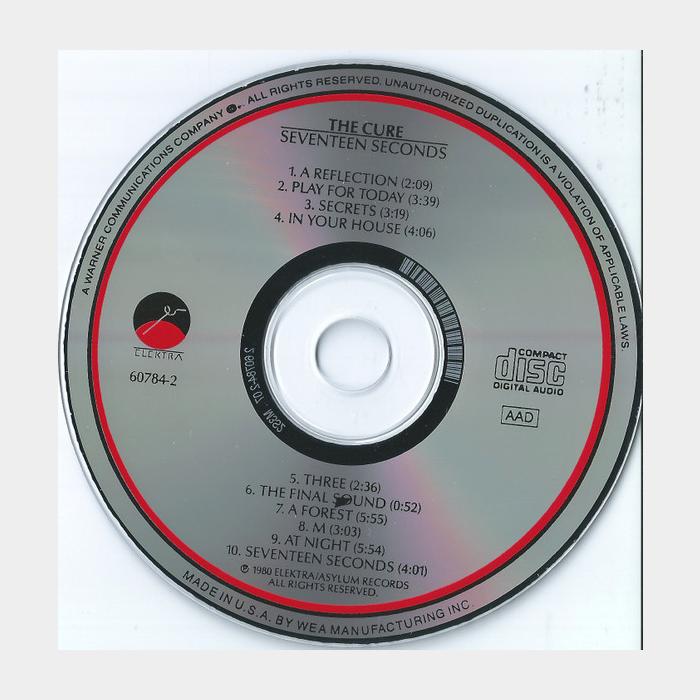 CD Cure - Seventeen Seconds