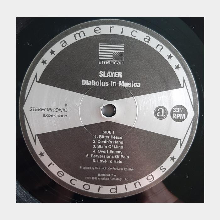 Slayer - Diabolus In Musica (sealed, 180g)