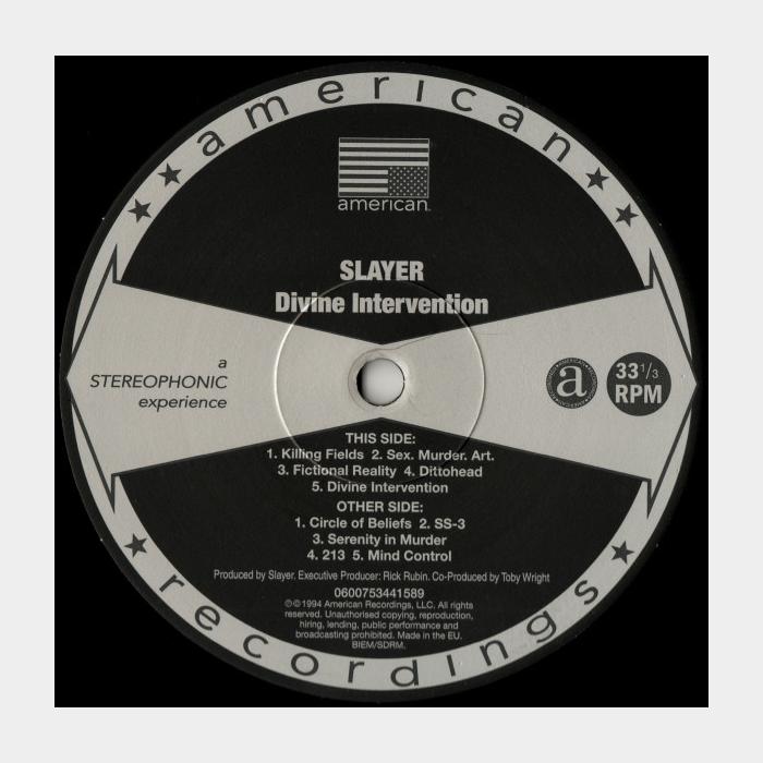 Slayer - Divine Intervention (sealed, 180g)