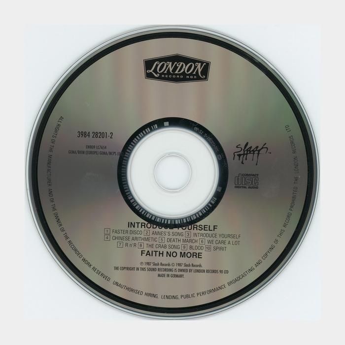 CD Faith No More - Introduce Yourself
