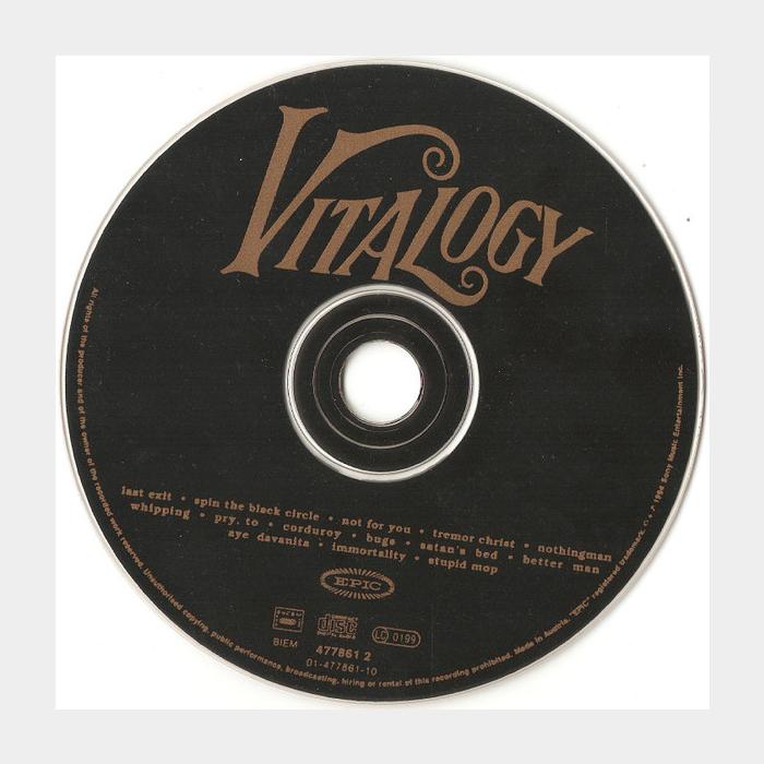 CD Pearl Jam - Vitalogy