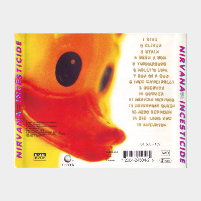 CD Nirvana - Incesticide