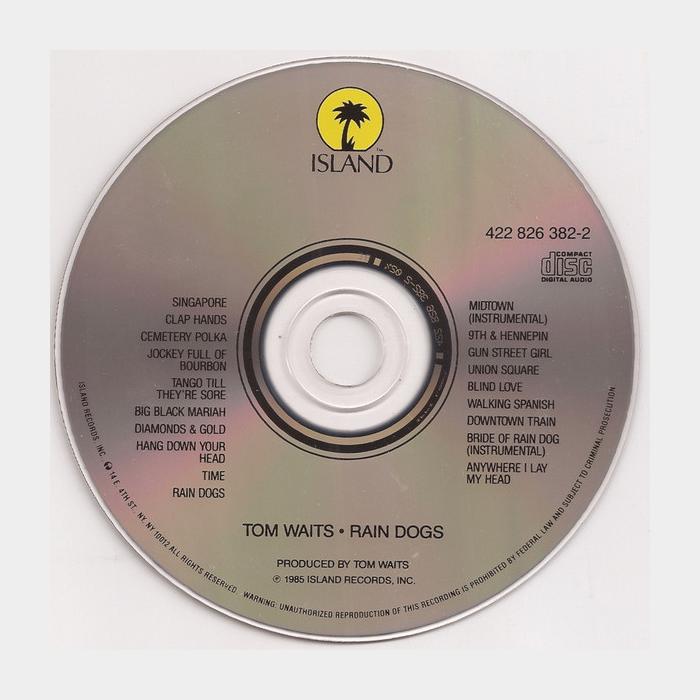 CD Tom Waits - Rain Dogs