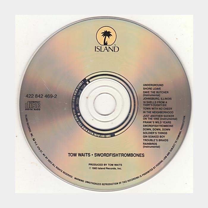 CD Tom Waits - Swordfishtrombones