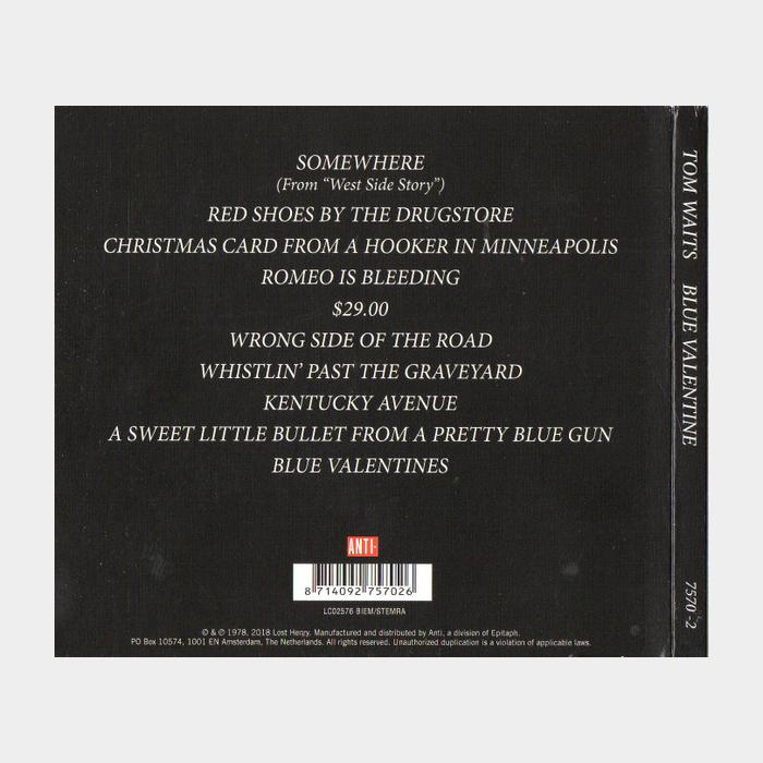 CD Tom Waits - Blue Valentine
