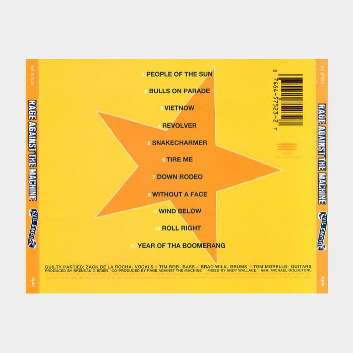 CD Rage Against The Machine - Evil Empire