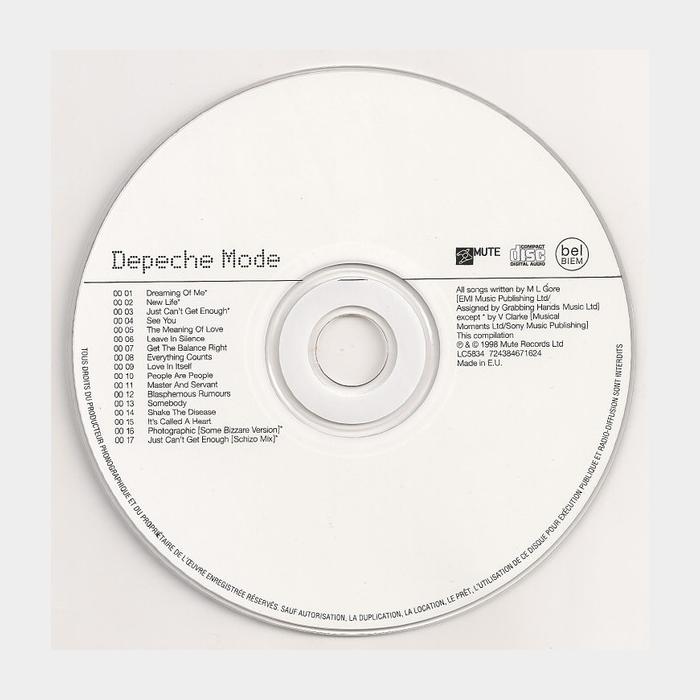 CD Depeche Mode - The Singles 81>85