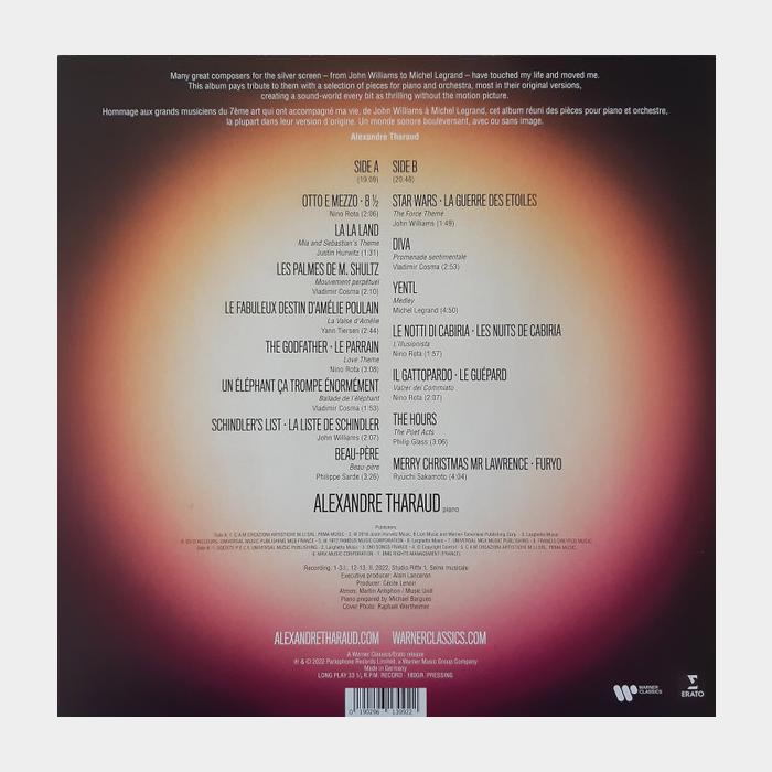 Alexandre Tharaud - Cinema (sealed, 180g)