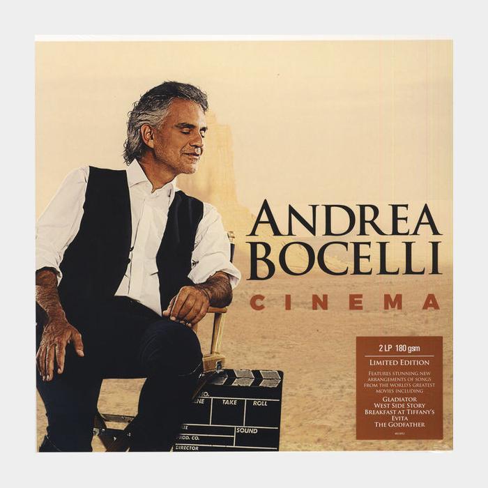 Andrea Bocelli - Cinema 2LP (sealed, 180g)