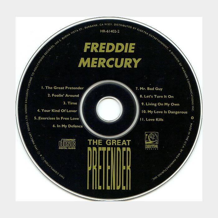 CD Freddie Mercury - The Great Pretender
