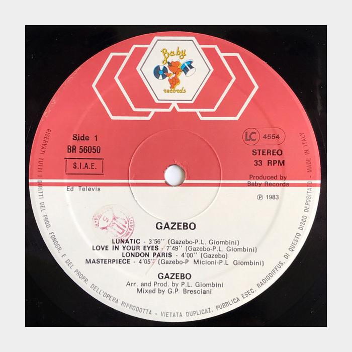 Gazebo - I LIke Chopin (ex+/ex)