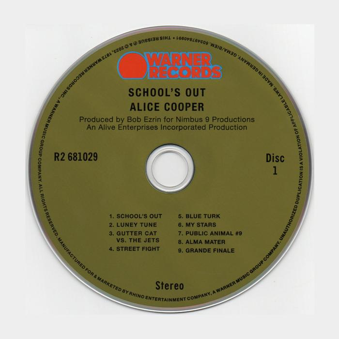 CD Alice Cooper - School's Out