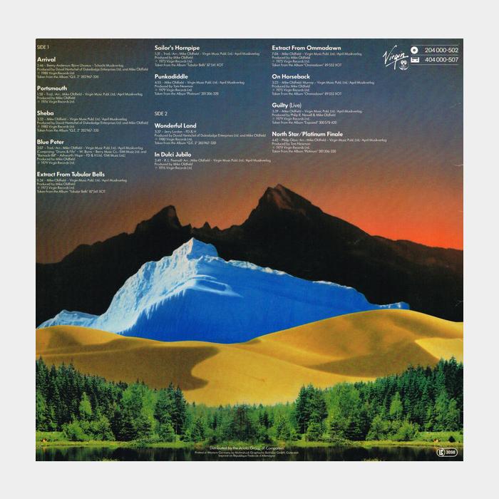 Mike Oldfield - Music Wonderland (ex/ex)