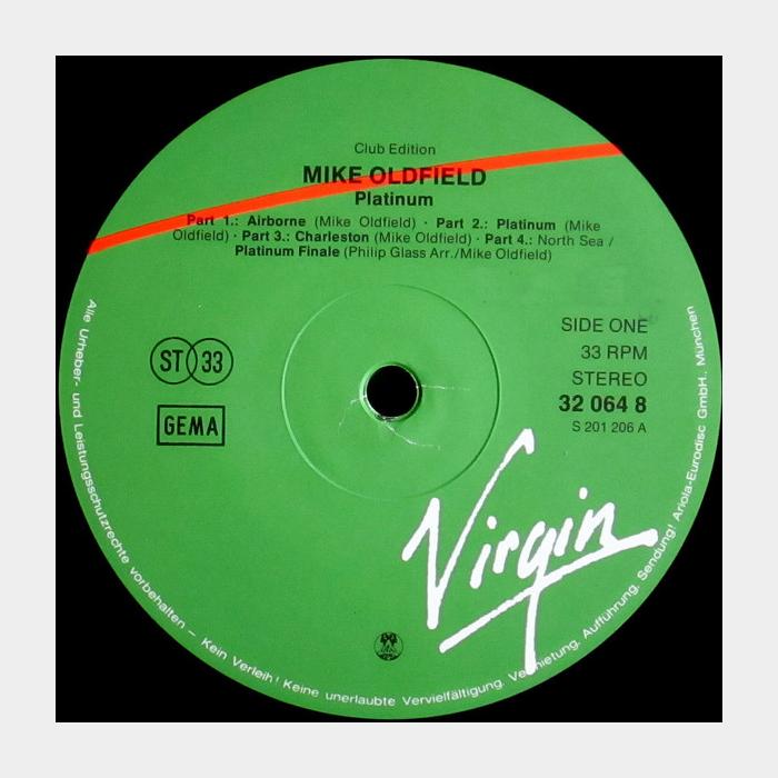 Mike Oldfield - Platinum (ex/ex-)