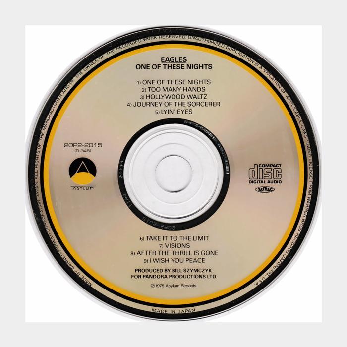 CD Eagles - One Of These Nights (ex+/ex+)