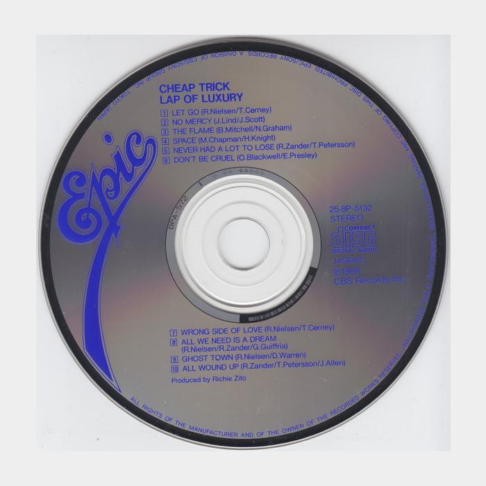 CD Cheap Trick - Lap Of Luxury (ex+/ex+)