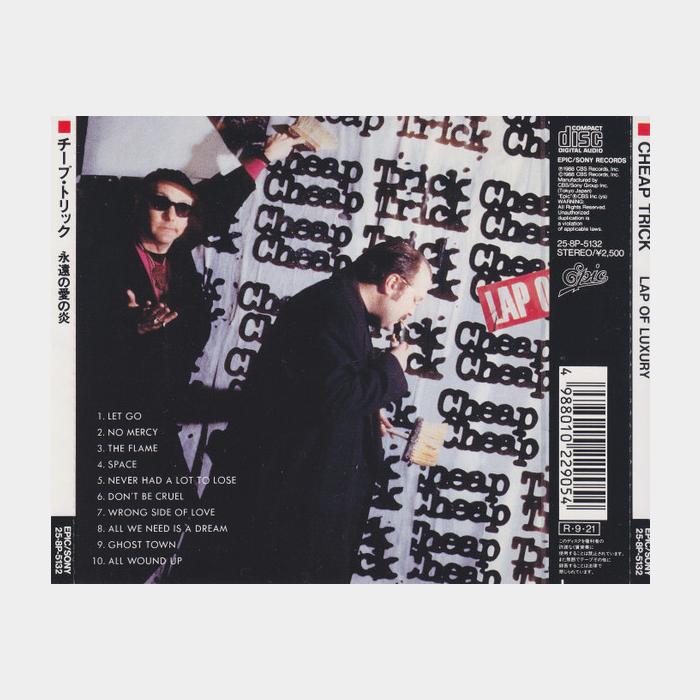 CD Cheap Trick - Lap Of Luxury (ex+/ex+)