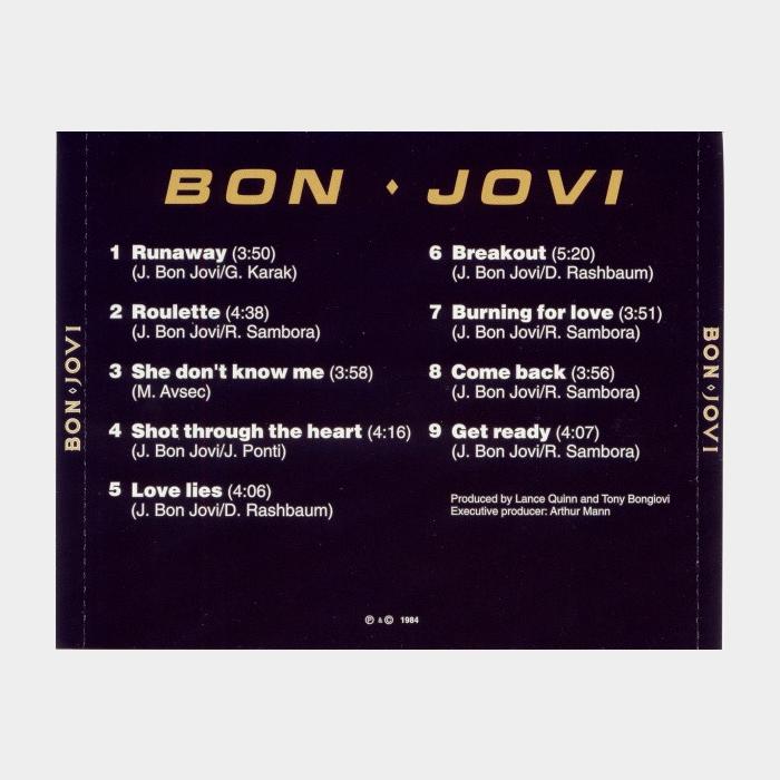 CD Bon Jovi - Bon Jovi