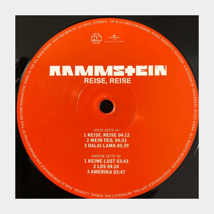 Rammstein reise reise альбом