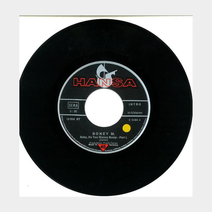 Boney M - Baby, Do You Wanna Bump (ex+/ex+, 7