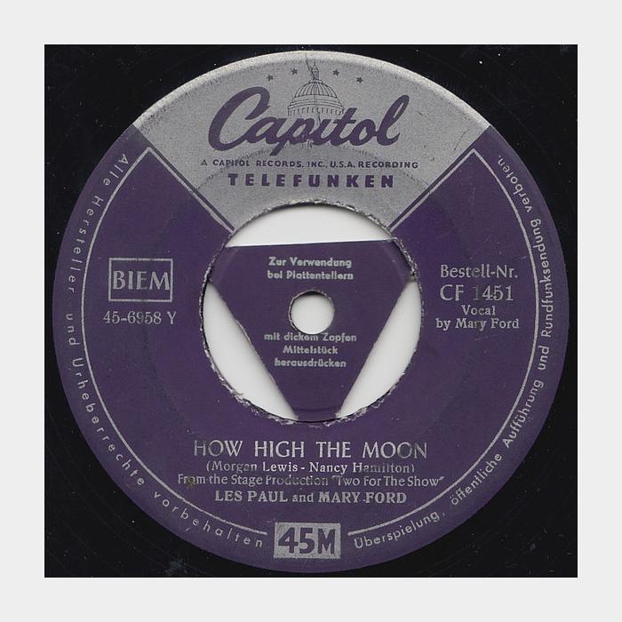 Les Paul - How High The Moon (ex+/--, 7