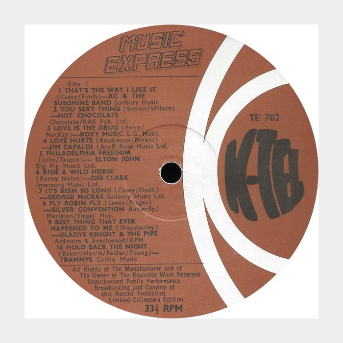 VA - Music Express (ex+/ex)