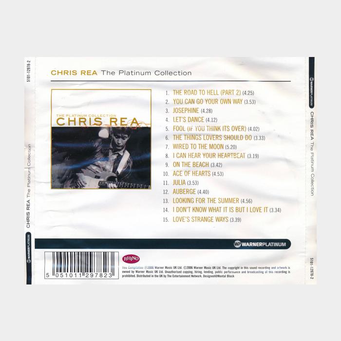 CD Chris Rea - The Platinum Collection